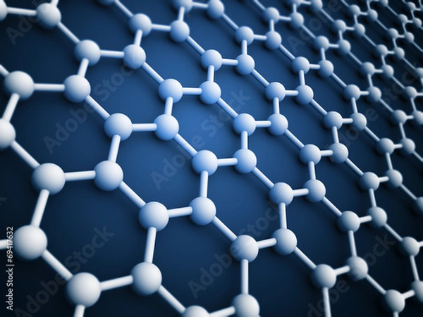 Fototapeta crystal lattice