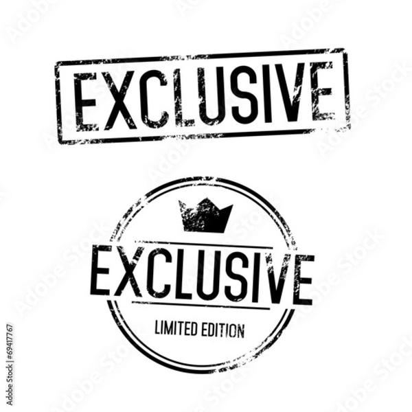 Obraz Exclusive Vector Stamp