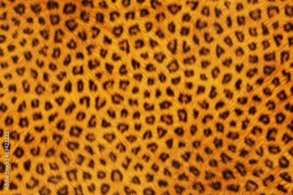 Obraz Fur Animal Textures, Leopard small