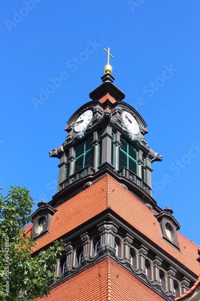 Obraz Kirchturm Moritzburg