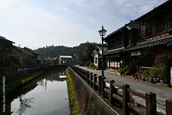 Obraz 小江戸・佐原の街並み