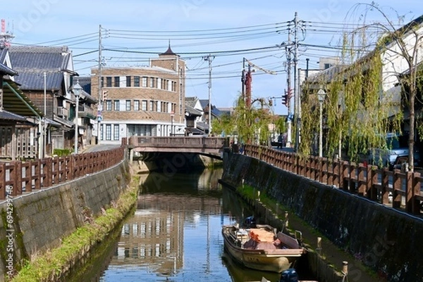 Obraz 小江戸・佐原の街並み