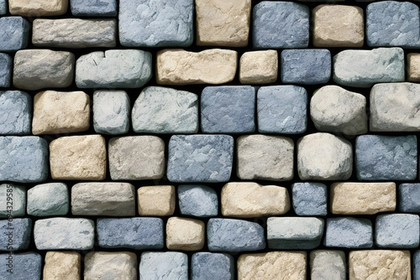 Fototapeta a stone background. Generative AI