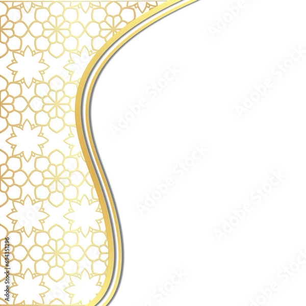 Fototapeta Islamic border