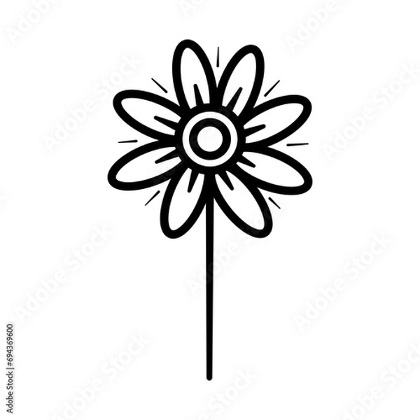 Obraz Wild Flower. Wild plants