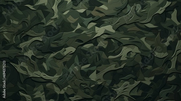 Obraz Green camouflage texture. Abstract background.