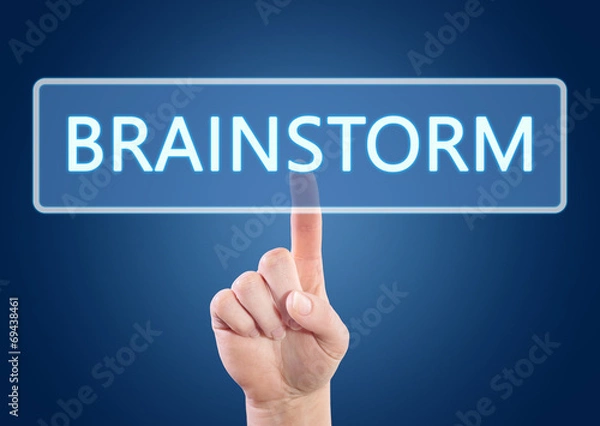 Fototapeta Brainstorm