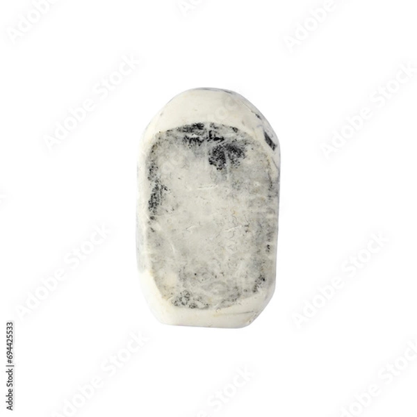 Fototapeta White used eraser isolated