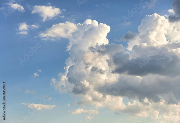 Obraz blue sky with clouds