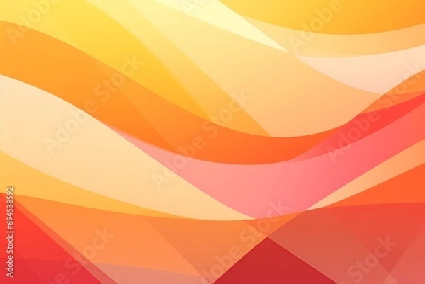 Fototapeta Superflat Elegance: Abstract Background with Hyperbolic Expression and Sharp Perspective Angles