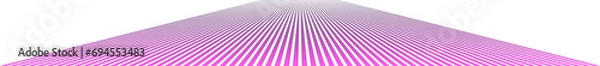 Fototapeta Pink stripes stretching into the distance. Night club scene, texture on transparent, pn