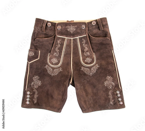 Obraz Bawarskie skórzane spodnie