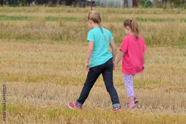 Obraz Dzieci na polu