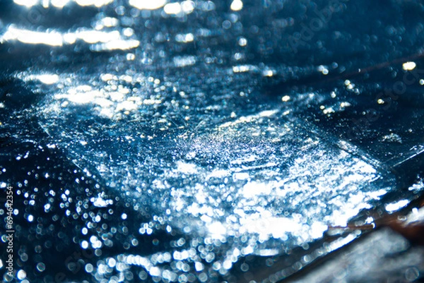 Obraz 氷の表情と世界