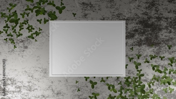 Obraz frame on the wall