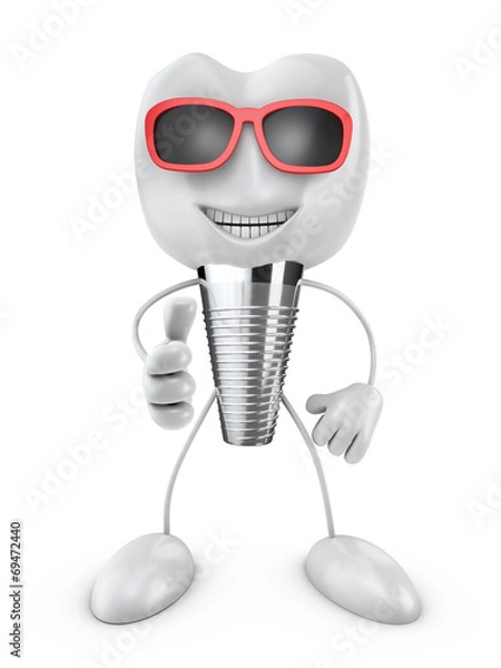 Obraz dental implant