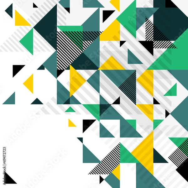 Fototapeta Abstract geometry background