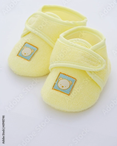 Obraz babies first shoes