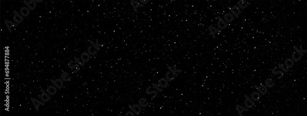 Fototapeta Star and star dust in deep universe. Abstract space background. Vector illustration.