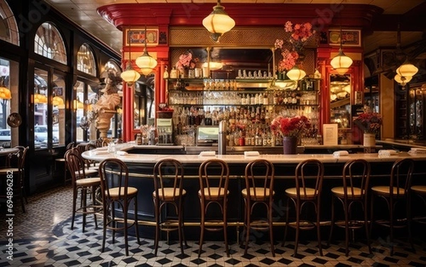 Obraz Beautiful and modern Bar, amazing design