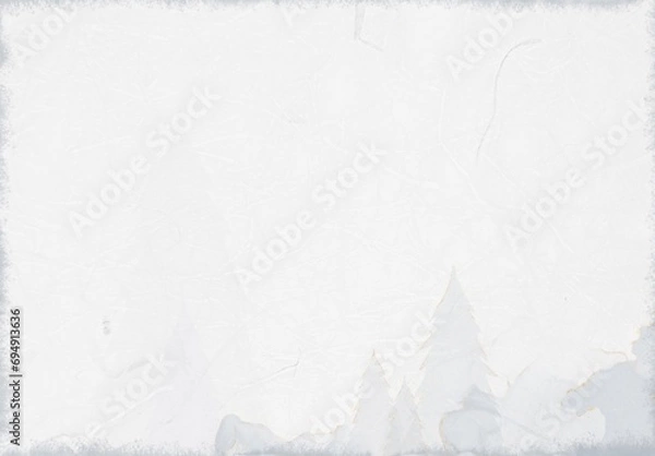 Obraz Korean traditional backdrop with watercolor paintings