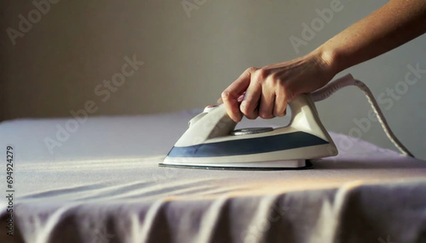 Fototapeta Household Appliance for Clean and Crisp Clothes