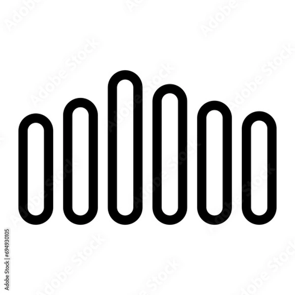 Fototapeta sound waves