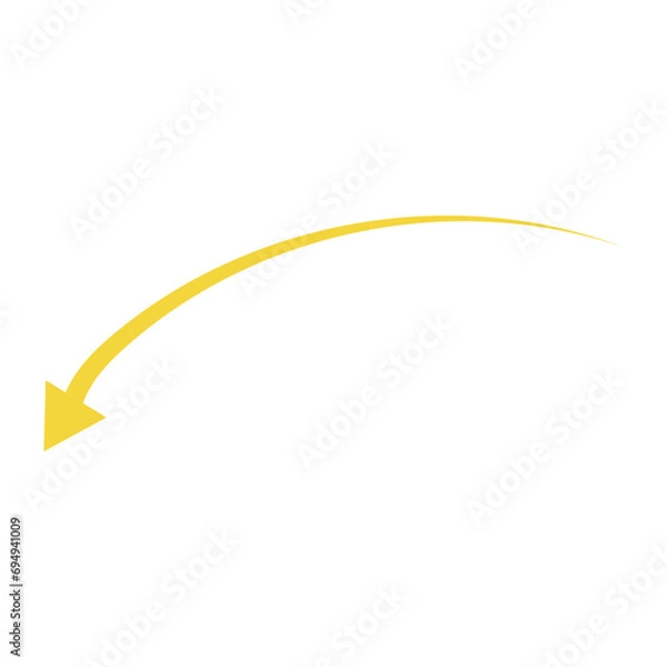 Obraz Gold Arrow Curve
