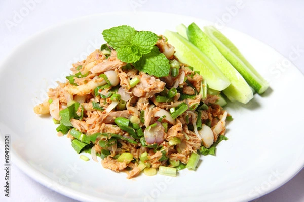 Obraz Tuna spicy salad