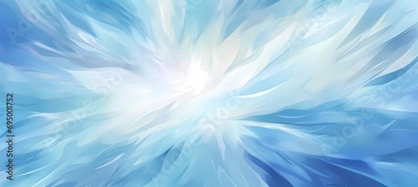 Obraz Abstract blue background with a relief effect, 3d rendering, Generative AI illustrations.