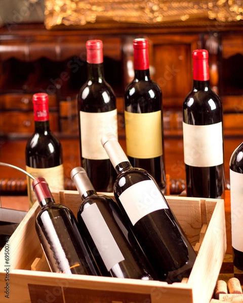 Obraz red wine