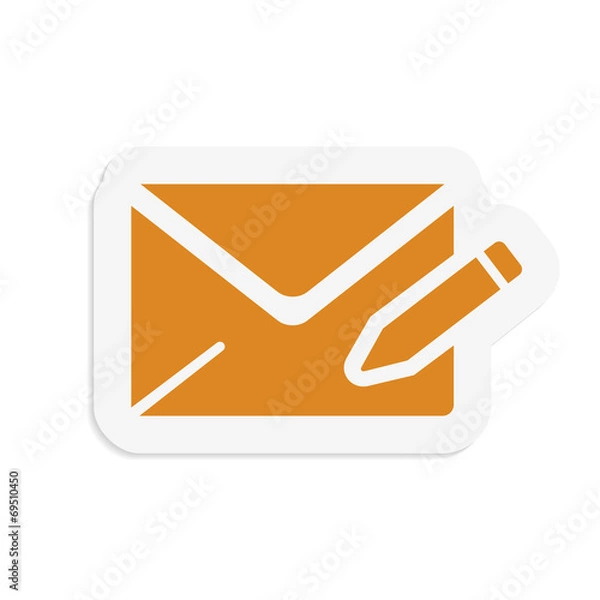 Fototapeta Write email