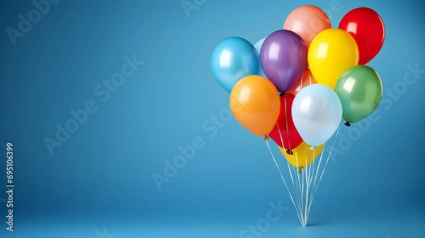 Obraz balony urodzinowe