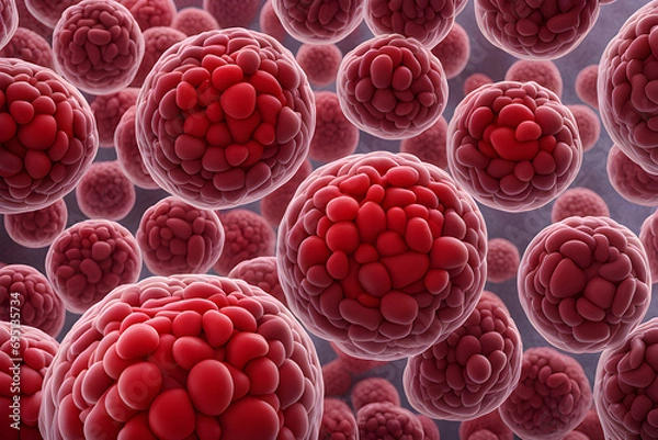 Obraz blood clot.Generative AI