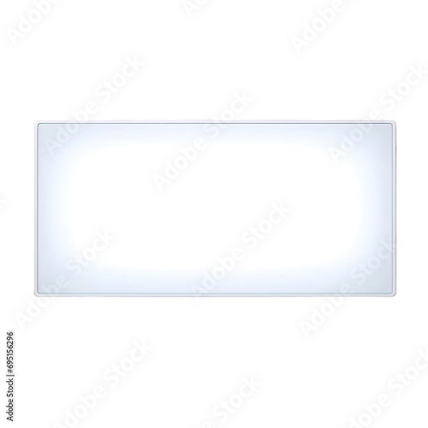 Fototapeta Whiteboard Isolated