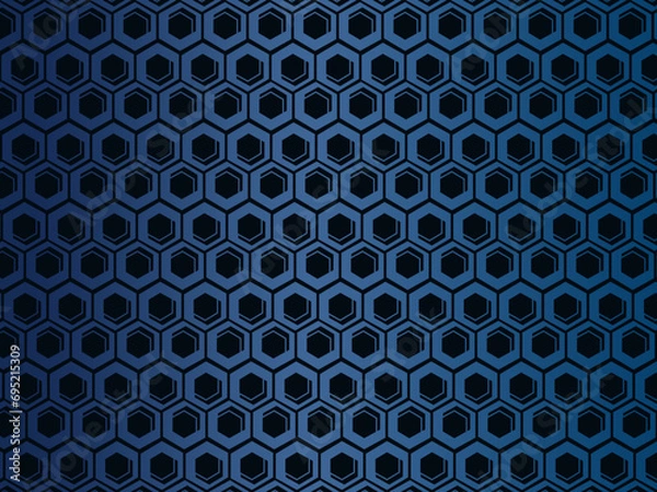 Fototapeta Blue abstract background with gradient color geometric shapes for presentation design. Suitable for businesses, companies, institutions, conferences, parties, parties, seminars, etc.