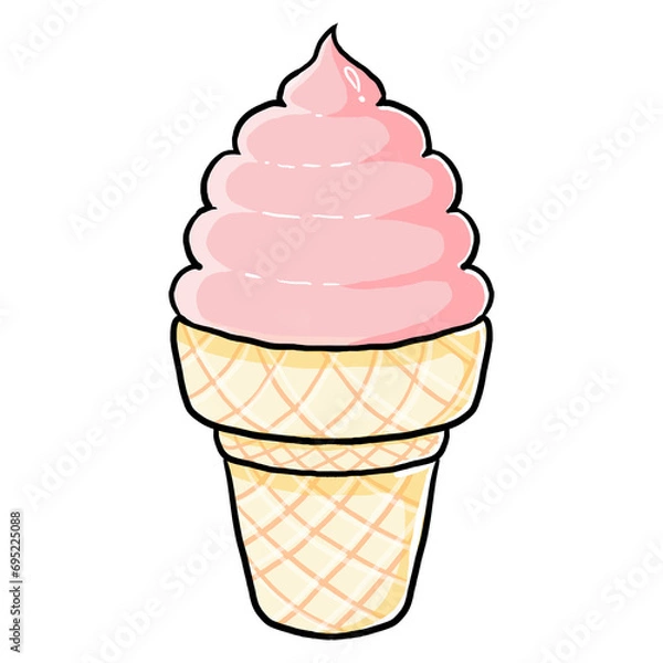 Obraz ice cream cone