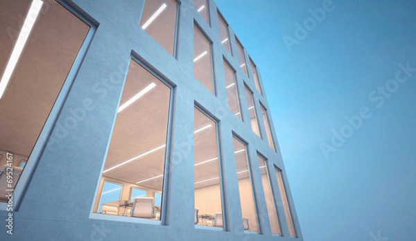 Obraz Modern office building exterior