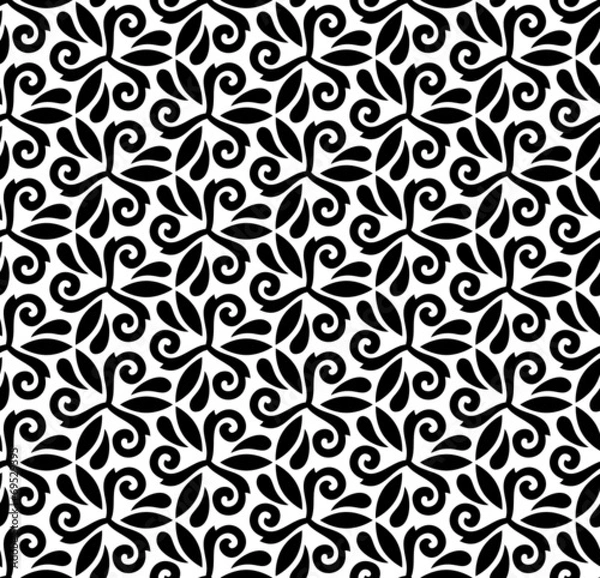 Fototapeta Orient Seamless Vector Pattern. Abstract Background