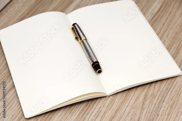 Fototapeta Blank Notebook