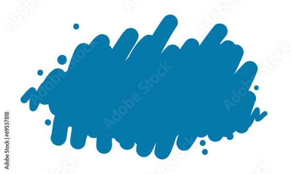 Obraz blue background