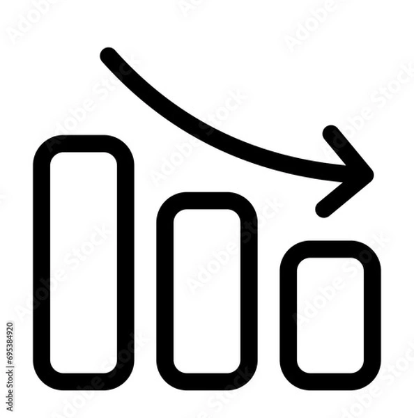 Fototapeta graph chart icon, user interface icon, ui ux icon