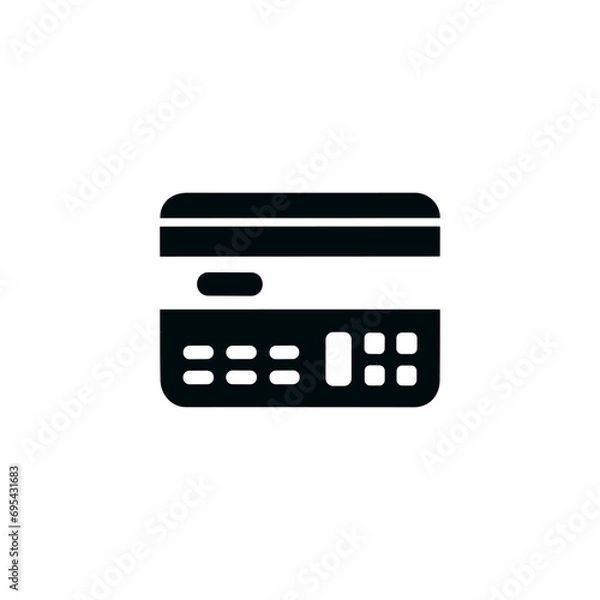 Fototapeta Credit Card Icon Vector