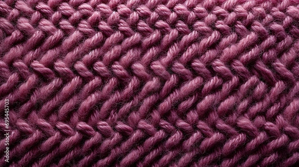 Obraz Yarn texture. Generative AI