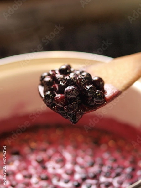 Obraz 手作りブルーベリージャム