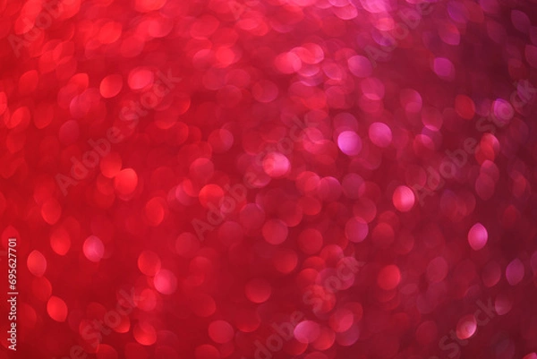 Fototapeta Abstract blurred background. Defocused portrait lens back. Backdrop bokeh. Warm tone.