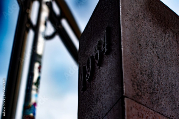 Fototapeta old brick building