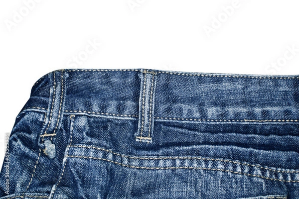 Fototapeta isolated jeans texture background