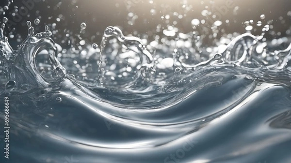 Obraz Liquid Water Background Very Cool