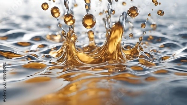 Obraz Liquid Water Background Very Cool